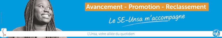 Avancement, promotion, reclassement